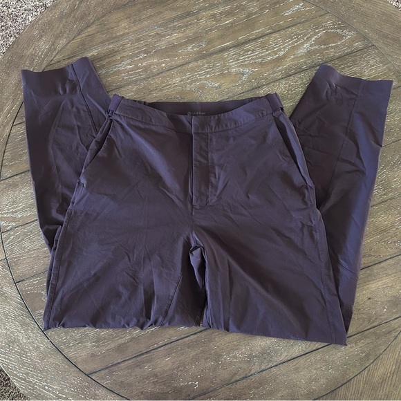 Lululemon Esker Trouser Lululemon Lab Brown Sequoia Pants | Size 6 - Picture 3 of 11